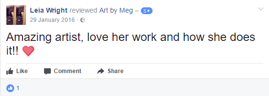 Art By Meg Testimonial